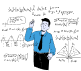 man image which is calculating result